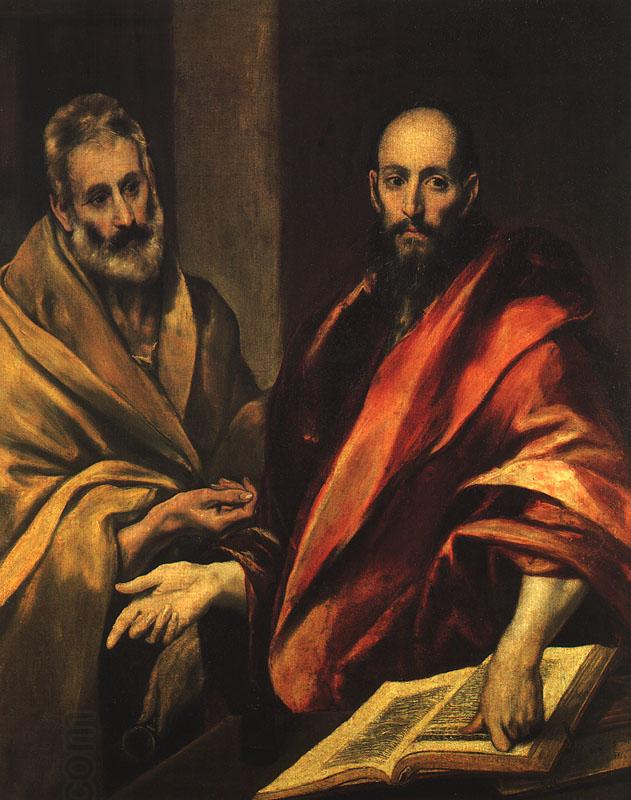 El Greco Apostles Peter and Paul China oil painting art